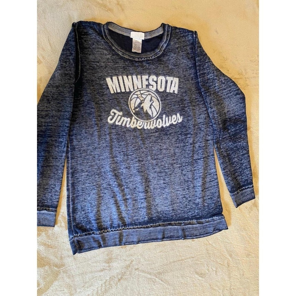 NBA Minnesota Timberwolves Sweatshirt Soft Comfy Medium R1